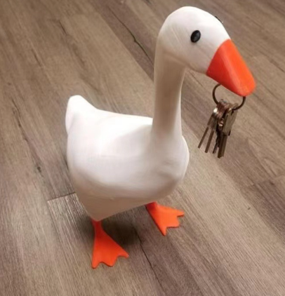 Chic Duck Magnet Key Holder