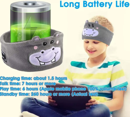 Sleepy Critter Bluetooth Headband