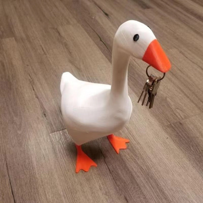 Chic Duck Magnet Key Holder